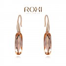Roxi Fashion Rose Gold Jewelry Zirconia Crystal Earrings Engagement Wedding Gift