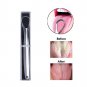 1X Tongue Scraper Reusable Stainless Steel Oral Fresher Cleaner Brush