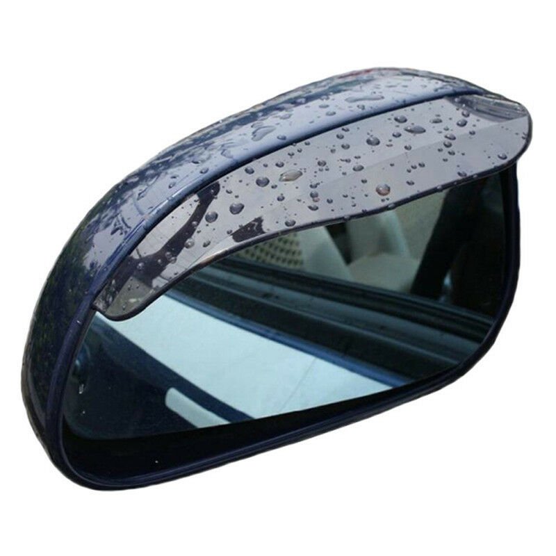 2X Universal Car Rear View Side Mirror Rain Board Sun Visors Shades Shield Guard