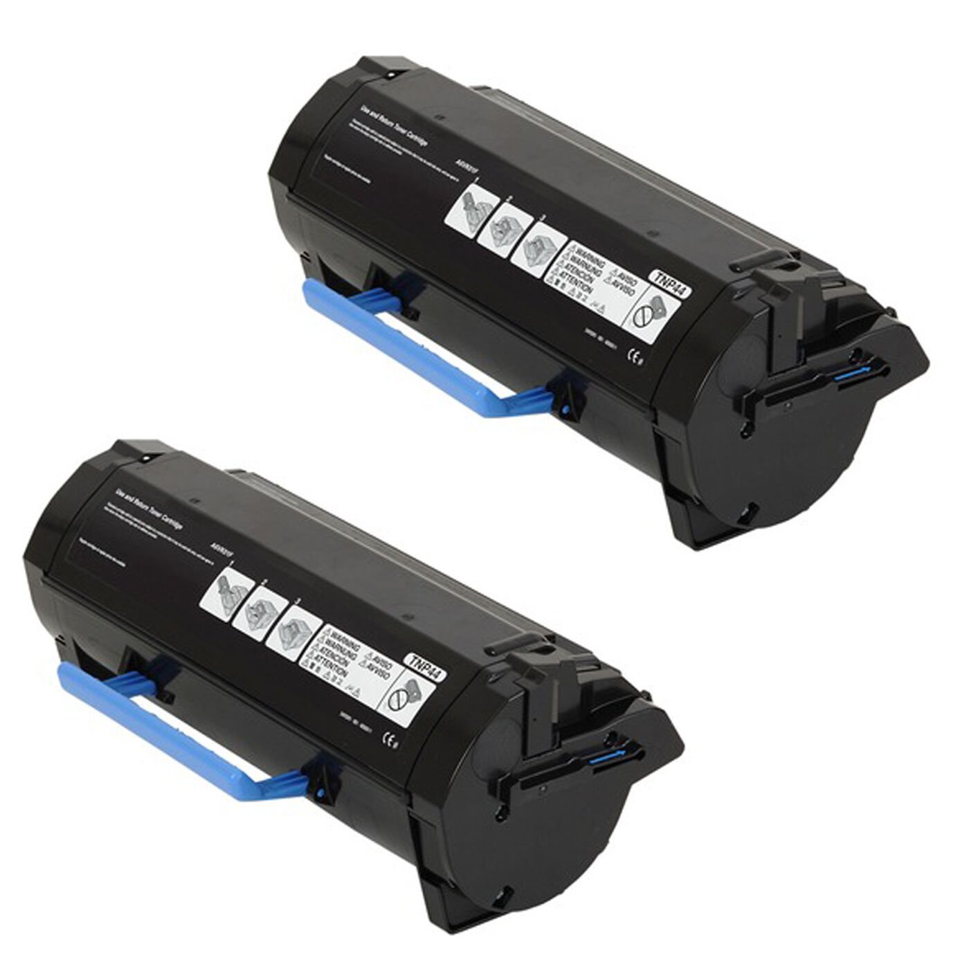 2 Pack Konica Minolta bizhub 4750 4050 Black Toner TNP46 ...