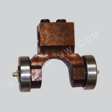 Roller lever for dauble steoke