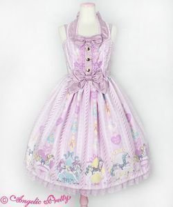 Angelic Pretty AP Milky Pony Carnival JSK Set