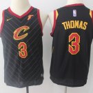Youth Cleveland Cavaliers #3 Isaiah Thomas basketball Jersey Black Stitched