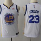 Youth Golden State Warriors #23 Draymond Green Basketball Jersey White