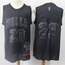 Men's MVP Chicago Bulls #23 Michael Jordan Basketball Jersey Black