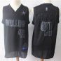 Men's MVP Dallas Mavericks #41 Dirk Nowitzki Basketball Jersey Black