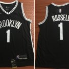 men's & youth Brooklyn Nets #1 D'Angelo Russell Basketball Jersey Black Stitched