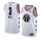Men's Wizards #3 Bradley Beal 2019 All Star Game Basketball Jersey White