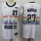 Men's Denver Nuggets #27 Jamal Murray Swingman Basketball Jersey White