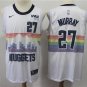 Men's Denver Nuggets #27 Jamal Murray Swingman Basketball Jersey White