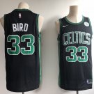 Men's Boston Celtics #33 Larry Bird Basketball Jersey Black