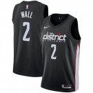 Men's Washington Wizards #2 John Wall Swingman Basketball Jersey Black