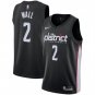 Men's Washington Wizards #2 John Wall Swingman Basketball Jersey Black