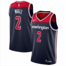 Men's Washington Wizards #2 John Wall Statement Edition Basketball Jersey Navy