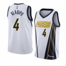 Men's Indiana Pacer 4# Victor Oladipo Earned Edition Basketball Jersey White