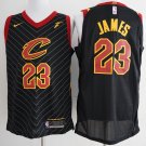 Men's Cleveland Cavaliers #23 LeBron James Basketball Swingmen Jersey Black