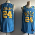 Men's Los Angeles Lakers #24 Kobe Bryant Basketball MPLS Jersey Blue