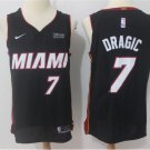Men's Miami Heat #7 Goran Dragic Black Swingman Basketball Jersey