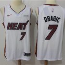 Men's Miami Heat #7 Goran Dragic White Swingman Basketball Jersey