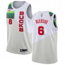 Men's Milwaukee Bucks #6 Eric Bledsoe Basketball Earned Edition Jersey 2019