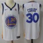 Men's Golden State Warriors #30 Stephen Curry White Basketball Jersey