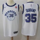 Men's Golden State Warriors #35 Kevin Durant Swingman Basketball Jersey White