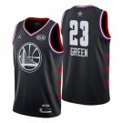Men's Warriors #23 Draymond Green 2019 All Star Game Basketball Jersey Black