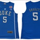 Men's Duke Blue Devils #5 R.J.Barrett College Basketball Jersey Blue