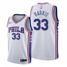 Men's Philadelphia 76ers #33 Tobias Harris Basketball Swingman Jersey White