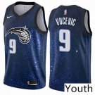 Youth Orlando Magic #9 Nikola Vucevic Swingman Blue Basketball Jersey City Edition