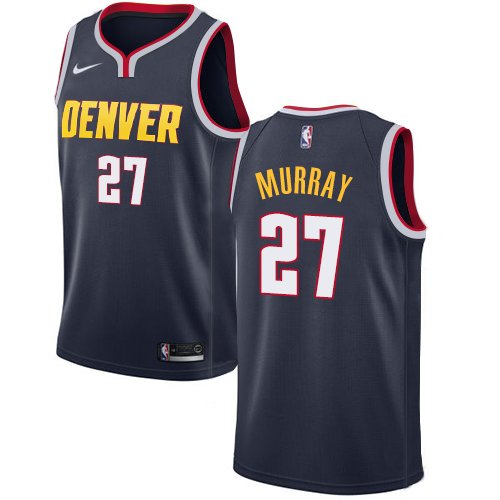 Men's Denver Nuggets #27 Jamal Murray Swingman Basketball Jersey Navy