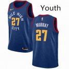 Youth Denver Nuggets #27 Jamal Murray Swingman Blue Basketball Jersey