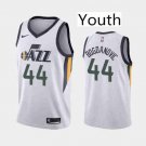 Youth Utah Jazz #44 Bojan Bogdanovic White Swingman Basketball Jersey
