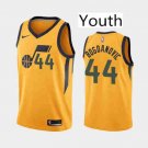 Youth Utah Jazz #44 Bojan Bogdanovic Yellow Swingman Basketball Jersey