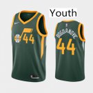 Youth Utah Jazz #44 Bojan Bogdanovic Green Earned Edition Basketball Jersey