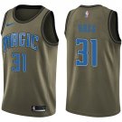 Men's Orlando Magic #31 Terrence Ross Swingman Salute to Service Jersey Green