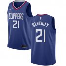 Men's Los Angeles Clippers #21 Patrick Beverley Blue Basketball Jersey