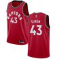 Men's Toronto Raptors #43 Pascal Siakam Basketball Swingmen Stitched Jersey Red