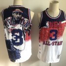 Men's 76ers #3 Allen Iverson 2003 All Star Game Throwback Jersey White