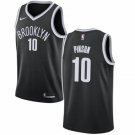 Men's Brooklyn Nets #10 Theo Pinson Swingman Basketball Stitched Jersey Black