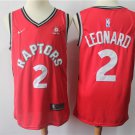 Men's Toronto Raptors #2 Kawhi Leonard Basketball Swingmen Jersey Red