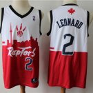 Men's Toronto Raptors #2 Kawhi Leonard Special City Edition Jersey White Red