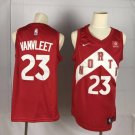 Men's Toronto Raptors #23 Fred VanVleet Earned Edition Basketball Jersey Red