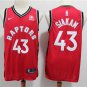 Men's Toronto Raptors #43 Pascal Siakam Basketball Swingmen Jersey Red