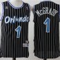 Men's Orlando Magic #1 Tracy McGrady Throwback Basketball Jersey Black
