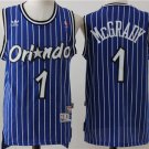 Men's Orlando Magic #1 Tracy McGrady Throwback Basketball Jersey Blue