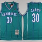 Men's Charlotte Hornets #30 Dell Curry Green Basketball Throwback Jersey