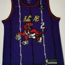 Men's Toronto Raptors #2 Kawhi Leonard Throwback Basketball Jersey Purple Stitched
