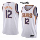 Youth Phoenix Suns #12 T.J.Warren White Swingman Basketball Jersey