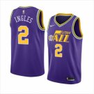 Men's Utah Jazz #2 Joe Ingles Classic Edition Swingman Basketball Jersey Purple